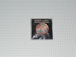 JRA ピンバッジ GOOD LUCK グラスワンダー 1999 有馬記念 3cm★新品未開封