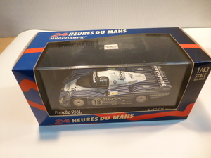 ミニチャンプス ポルシェ 1/43 Porsche 956L Laessig Wilson Plankenhorm 24h Le Mans 1983 ルマン 430 836518 MINICHAMPS