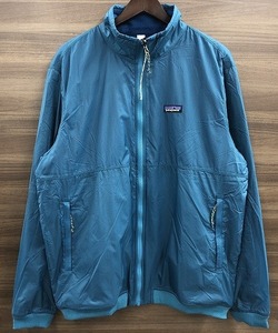 期間限定セール パタゴニア Patagonia ナイロンジャケット リバーシブル エメラルドグリーン ナイロン×フリース 26215