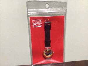 ⑨①新品★MARVEL コミックス YOOY COMIC ART WATCH コミック アート ウォッチ アイアンマン 定価3190円