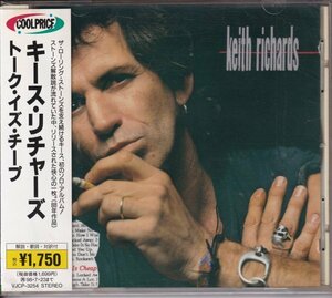 CD(国内盤) 　Keith Richards:Talk Is Cheap (Virgin VJCP-3254)