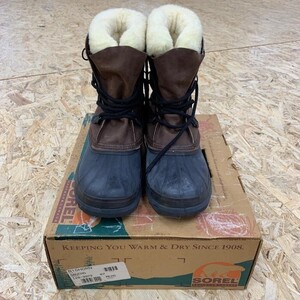 ◆1円～◆ SOREL ソレル カナダ製　ガムブーツ 【UK10】登山靴 トレッキング ハイキング アウトドア シューズ mc01073518