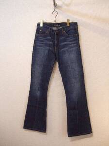 EarlJeanブーツカットデニムパンツ サイズ26（USED）11214②)