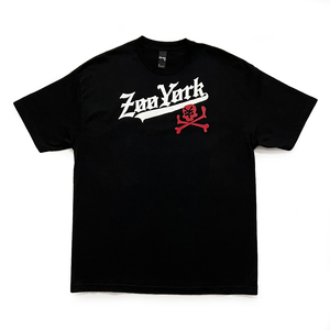 デッドストック ZOOYORK ロゴ Tシャツ XL ブラック ズーヨーク スケートボード スケボー NEWYORK ニューヨーク