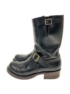 BUCO◆ブーツ/UK8.5/BLK/レザー