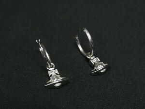 1円 ■極美品■ Vivienne Westwood ヴィヴィアンウエストウッド オーブ SV925 ピアス アクセサリー レディース シルバー系 FD9213