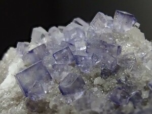 【無数な美結晶】ラ・ヴィエスカ産　フローライト&クォーツ　蛍石&水晶　原石　標本