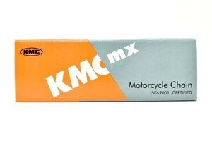 KMC製 シルバードライブチェーン420DX-120L 適合：12V CD90