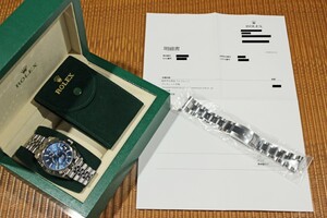 ほぼ未使用 ロレックス スカイドゥエラー オイスターブレス 品番72220 ROLEX 純正 ステンレス ベルト 326934＆336934