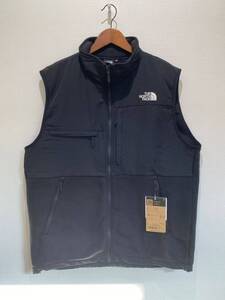 ★ 24AW ノースフェイス THE NORTH FACE デナリベスト フリースベスト VEST ブラック sizeXL 新品未使用タグ付 アウトドア NA72453