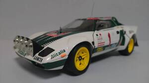 1/18 京商　ランチャ ストラトス HF　　LANCIA STRATOS HF 1977 Rally Monte Carlo Winner　No.08132A