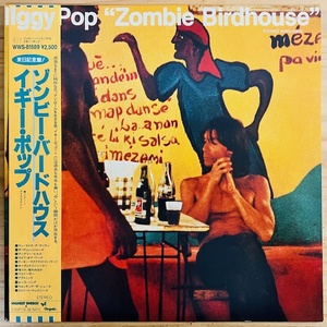 LP■ROCK//PUNK/IGGY POP/ZOMBIE BIRDHOUSE/CHRYSALIS WWS-81589/国内82年ORIG 来日記念盤 OBI/帯 美盤/イギーポップ/BLONDIE/CHRIS STEIN