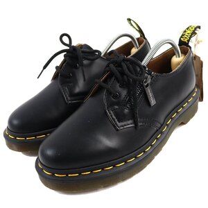 未使用品△Dr.Martens ドクターマーチン ビームス別注 1461 3ホール サイドジップ レザーシューズ ブラック UK4 箱付き レディース 人気