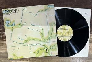 US-ORG オリジナル盤 LPレコード PVC7908】Brian Eno ブライアン・イーノ■Ambient 1 Music For Airports■アンビエント 名盤■ROXY MUSIC 