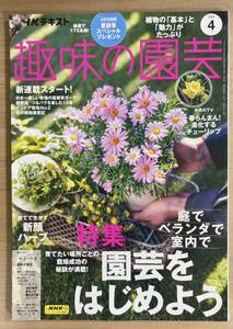 NHK趣味の園芸2024年4月号 場所別/園芸をはじめよう/ハーブ/チューリップ/植物園/猛暑に勝つ植物ほか　送料185円