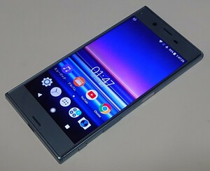 【送料無料】【中古品】　XPERIA　XZs　602SO　アイスブルー　SIMフリー　4Kビデオ撮影　ハイレゾ　フルセグ　フルHD液晶