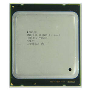 インテル Xeon E5-2690 V1 プロセッサー 8コア 16スレッド 2.90GHz LGA2011 (SR0L0) CPU