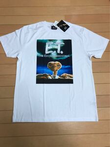 残りわずか! 新品 ET E.T. Tシャツ m白 スピルバーグ SF 80