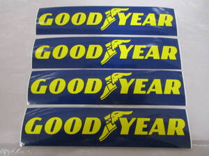 4枚 GOOD YEAR ステッカー グッドイヤー