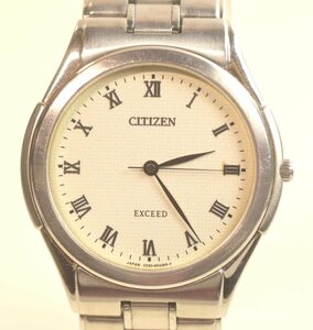 ICH【中古品】 CITIZEN シチズン EXCEED エクシード クォーツ 0330-H30768 稼働品 〈189-240410-ss13-ICH〉