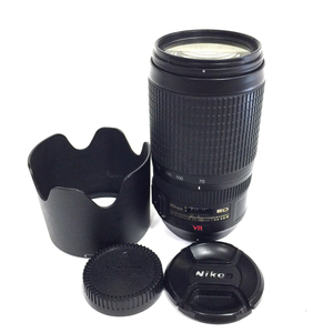 1円 Nikon AF-S NIKKOR 70-300mm 1:4.5-5.6 G 一眼 オートフォーカス カメラ レンズ 光学機器