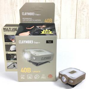 クレイモア キャップオン 40B Capon 40B 230ルーメン USB充電 400mAh LEDキャップライト ヘッドランプ ランタン 投光器