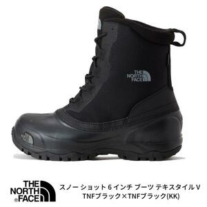 ★THE NORTH FACE　防寒ブーツ [Snow Shot 6’ Boots TX V] [BK](25) 新品！★