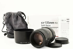 ★極上品★キヤノン Canon EF 135mm F2.8 SOFTFOCUS ソフトフォーカス ★元箱付属・付属品多数★ LL773#1713