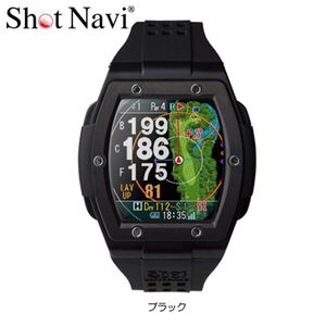 送料無料 新品未使用 即決 Shot Navi ショットナビ CRESTII クレスト2 ブラック 腕時計型 GPSゴルフナビ ゴルフナビ 4562201212126