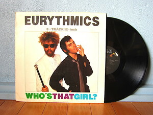 EURYTHMICS●WHO’S THAT GIRL? RCA PW-13801●220121t1-rcd-12-rkレコード米盤US盤米LPユーリズミックスポップ