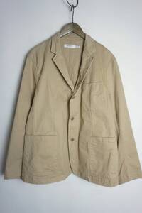 21SS nonnative ノンネイティブ DWELLER 3B C/P TWILL STRETCH VW JACKET テーラード ジャケット ブルゾン ブレザー NN-J3901 茶 1212O