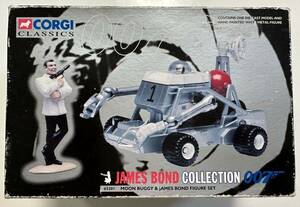 新品未使用品 デッドストック CORGI コーギー 007 ムーンバギー & ジェームズボンド　フィギュア　ミニカー　コレクターズアイテム