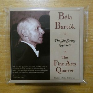 41117474;【3CD/MUSIC&ARTS】THE FINE ARTS QUARTET / BARTOK:THE SIX STRING QUARTETS(CD1176)