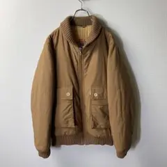 80s　イタリア製　リーバイス　A-1型　中綿ブルゾン　44　riri zip