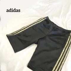 adidas ゴールドストライプ ショートパンツ S スポーツ 部活 マラソン