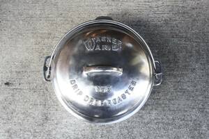 超極上！ワグナーウェア アルミ ダッチオーブン　Wagner Ware Drip Drop Roaster 8 20’S MADE IN USA 男前