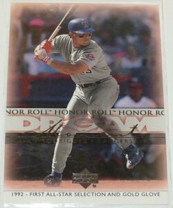 1992 FIRST ALL-STAR SELECTION AND GOLD GLOVE/RANGERS*IVAN RODRIGUEZ(68)