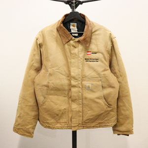 d123 2006年製ビンテージ カーハート CARHARTT ダック トラディショナルジャケット■00s 表記44サイズ ブラウン アメカジ ワーク 90s 80s