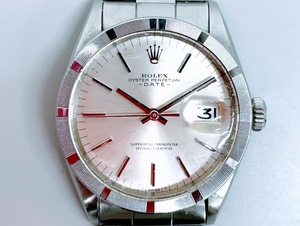 ROLEX 1501 ロレックス オイスター パーペチュアル デイト エンジンターンド ベゼル 自動巻