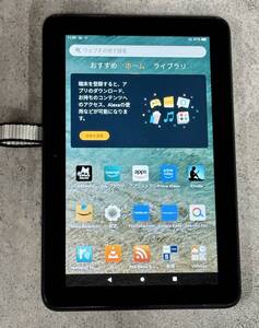 送料無料　Amazon Fire 7 第12世代 16GB 完動品 type-C充電可能 リング付き