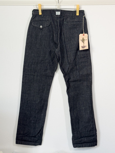 激安100円!! 新品 『ササフラス ガーデンガイドパンツ』 10ozデニム　ブラック SASSAFRAS GARDEN GUIDE PANTS 10oz DENIM Black