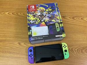 未使用品 任天堂◆Switch 有機ELモデル スプラトゥーンエディション◆HEG-S-KCAAA