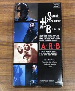 VHS ビデオ ARB - スウェット・ハート＆ブレイン …h-3125 石橋凌 VTM-140 SWEAT HEART＆BRAIN