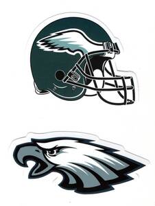 7 Philadelphia Eagles (NFL) Vinyl Stickers 海外 即決