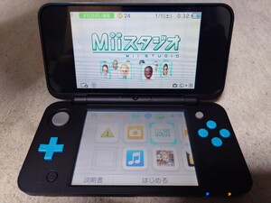 Nintendo 2DS LL ブラック×ターコイズ