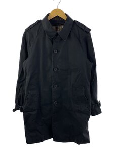 Paul Smith◆コート/裏地付/L/ウール/BLK/無地/483300