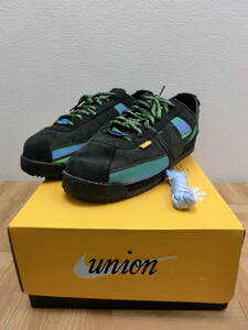 km/468808/2411/NIKE ナイキ × UNION ユニオン CORTEZ SP ローカットスニーカー DR1413-001/ブラック/サイズ29.5ｃｍ