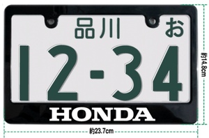 HONDAナンバーフレームPCXスティードHORNET VTR250 FTR223CB1300SuperFour CBR600 GB250CB400SuperFour VTEC Revo V-TWIN CBX CB400 MAGNA