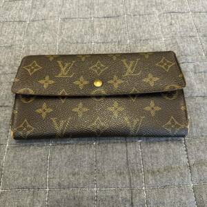 LOUIS VUITTON ルイヴィトン モノグラム 三つ折り 長財布