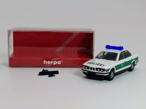☆★Herpa BMW 525i パトカー POLIZEI 1/87 警察★☆